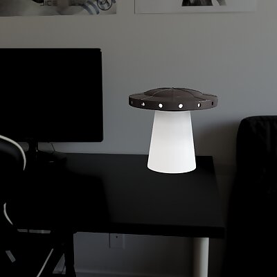 Ufo lamp  add STL file