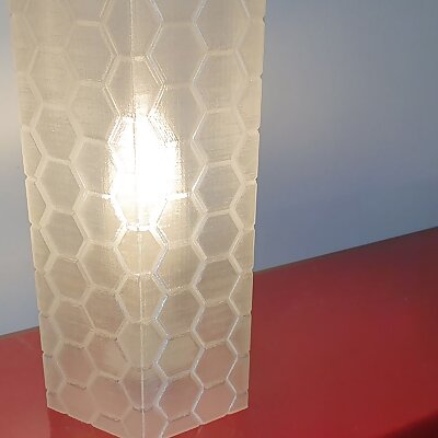 HEX Lamp using IKEA GRÖNÖ lamp holder
