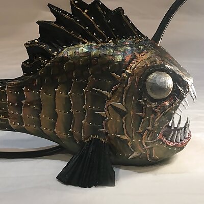Angler Fish with LED Bulb