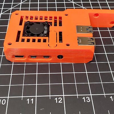 Raspberry Pi4 case for Prusa MK3  Remix