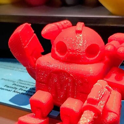 Makerbot Robot  weaponized  wider joints