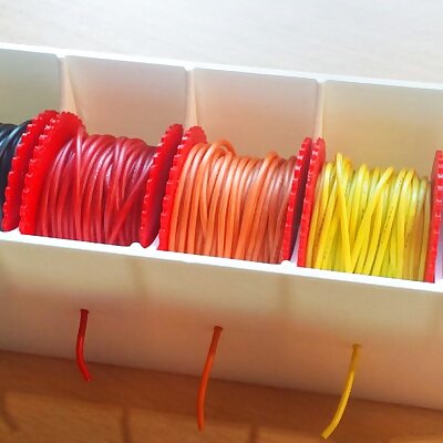 Wire Dispenser  Easy and Stackable  Organizer
