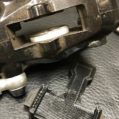 Shimano disc brake piston exposure tool