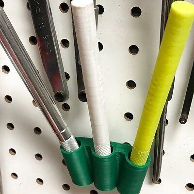 XActo knife holder for pegboard