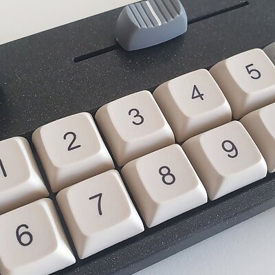 12key Macropad with rotary encoder and slide pot