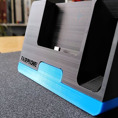 Fairphone 3 desktop stand with amplifier v3
