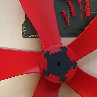 Fan blades replacement