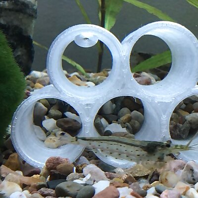 Shrimp Tubes with  without feet for Aquarium  Fish Tank