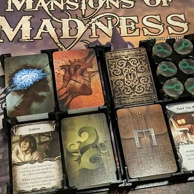 Mansions of Madness Card and Clue Tray