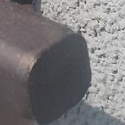 Steel profile 15x15mm plug