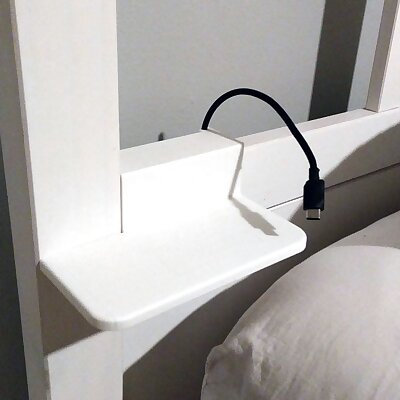 Ikea Hemnes Bed Mini Shelf