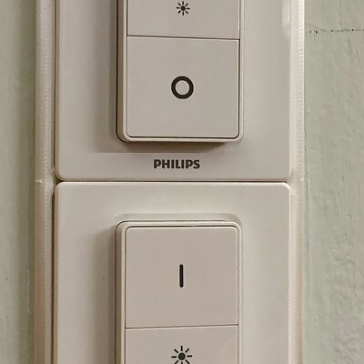 mounting plate for Philips HUE Dimmer