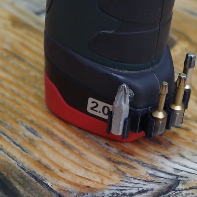 Bit holder for Metabo Powermaxx Cordless screwdriver