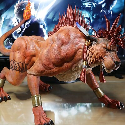 Red XIII statue