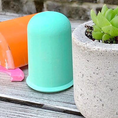 Small reusable rounded bottom planter mold