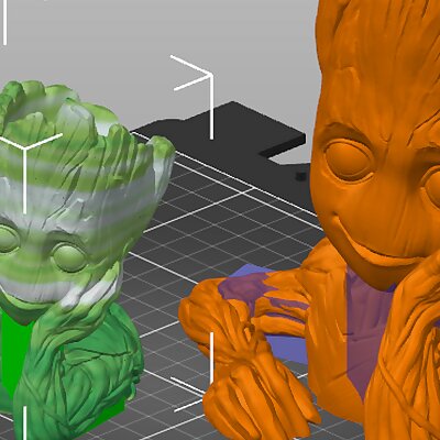 Baby Groot 3mf Ready to Print by TIXEN