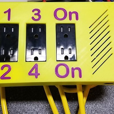 Raspberry PI OctoPI Controlled Power Console for 3D Printer