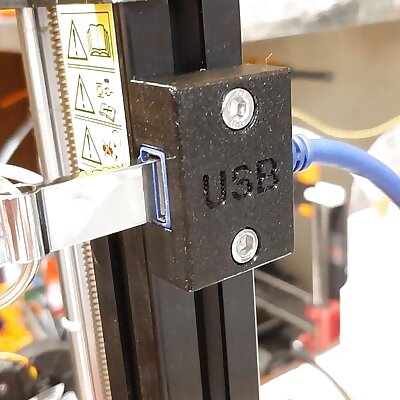 USB extension cable mount for Prusa Mini