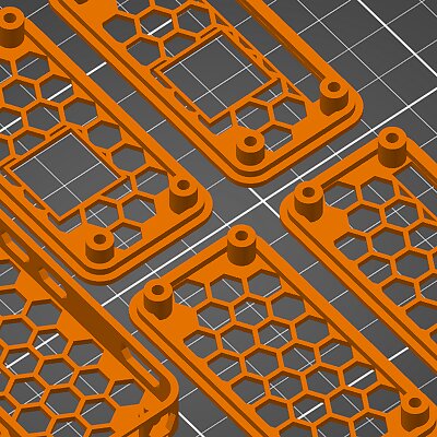 Raspberry Pi Zero Slim Case with Mounting Tabs