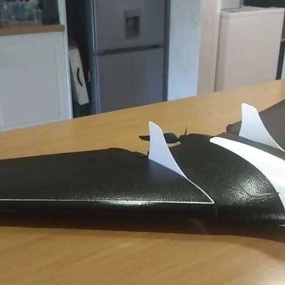 Parrot Disco fin and skids combined