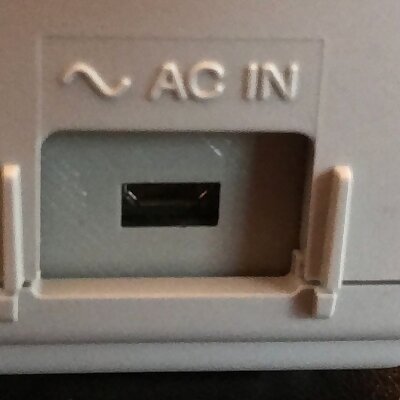 Retro Playstation Pi Micro USB Power Outlet