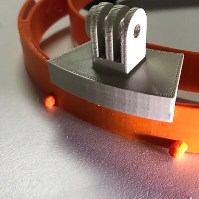 GoPro mount for Prusa Faceshield  light attachment