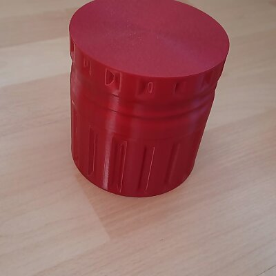 Screw cap Container L  Vase Mode