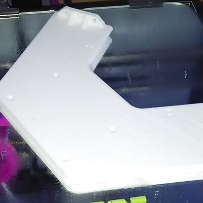 3D printed lowerupper frame for Rostock Mini