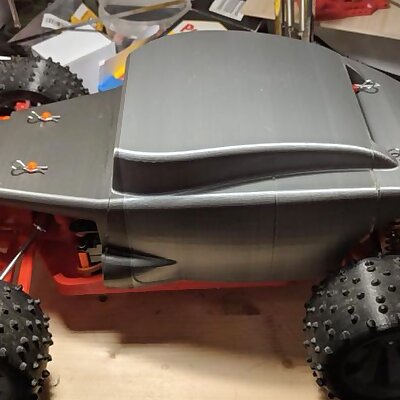 Open RC truggy HOT ROD body for testing!