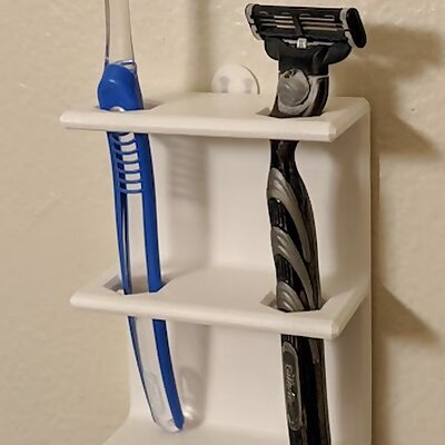 Toothbrush or razor holder