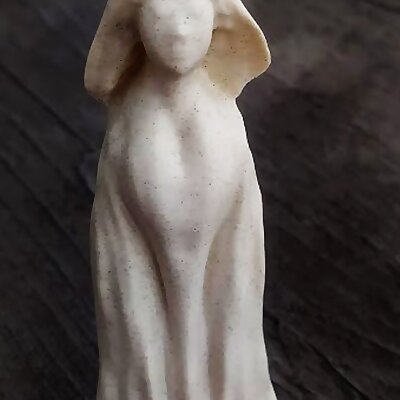 Devil woman sculpture