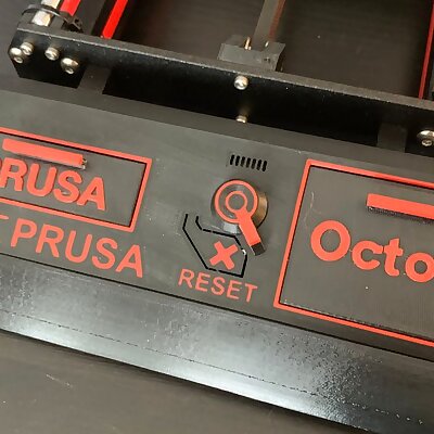 Prusa MK3S Multi Color Raspberry Pi piTFT Case for Octoprint