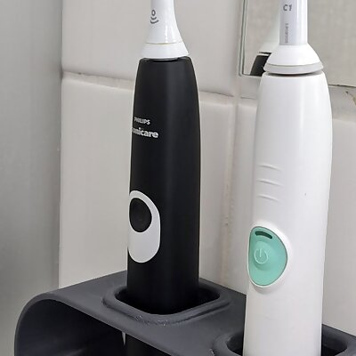 Electric toothbrush holder