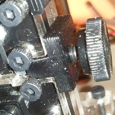 MK5MK6 filament plunger screw guide anti vibration