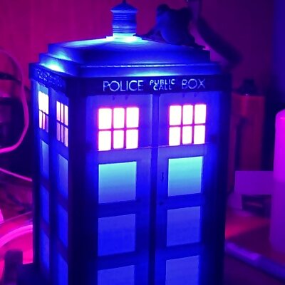 TARDIS Apple Time Capsule gt Bedside Lamp!