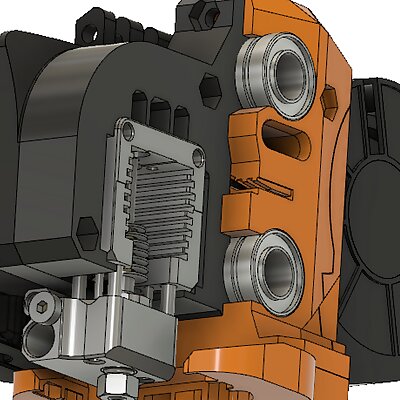 Prusa Mini Mosquito Fan Shroud