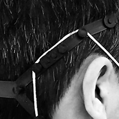 C Frame  Ear Saver Headset for Surgical Masks