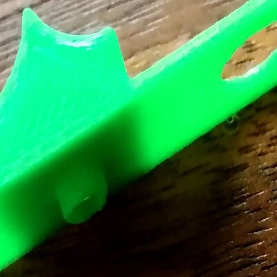 Filament guide for MK8 extruder modified