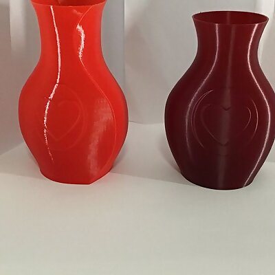 Small Heart Vases