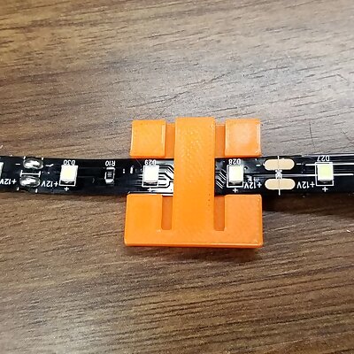 LED tape strip light holder 8mm strips