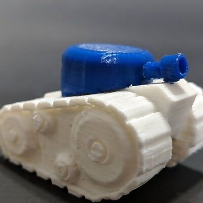 3DTankor Two Color Tank  Dual Extrusion Print!