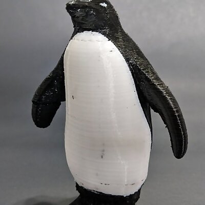 Two Color Penguin  Dual Extrusion Print!