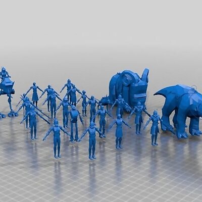 SW Assorted Low Poly Characters