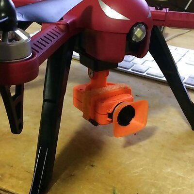 Bugs 3  Runcam mount mod probably fit Mobius and others
