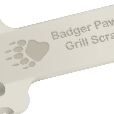 Badger Paw Grill Scraper