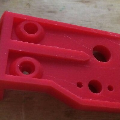Z axis rodscrew Mount 2 modded Max Micron and other Prusa i3