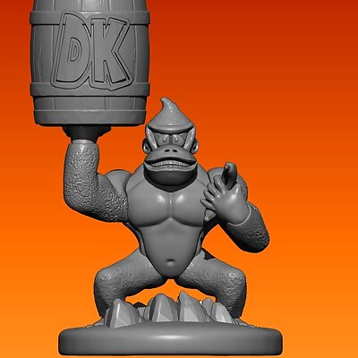 Donkey Kong for Designer Contest Sculpting