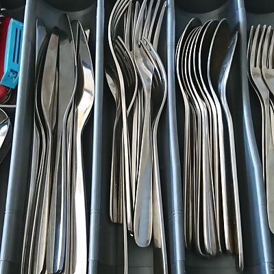IKEA IVAR drawer cutlery organizer  flatware tray