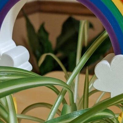 Rainbow for plants