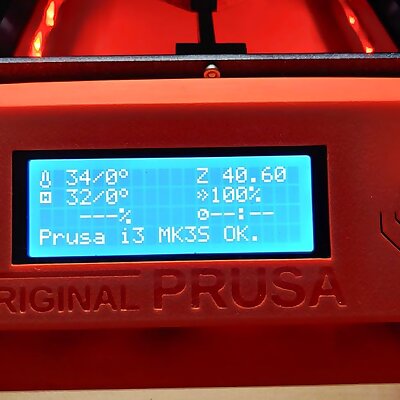 YAPLCDK  Yet Another Prusa LCD Knob Spiky edition